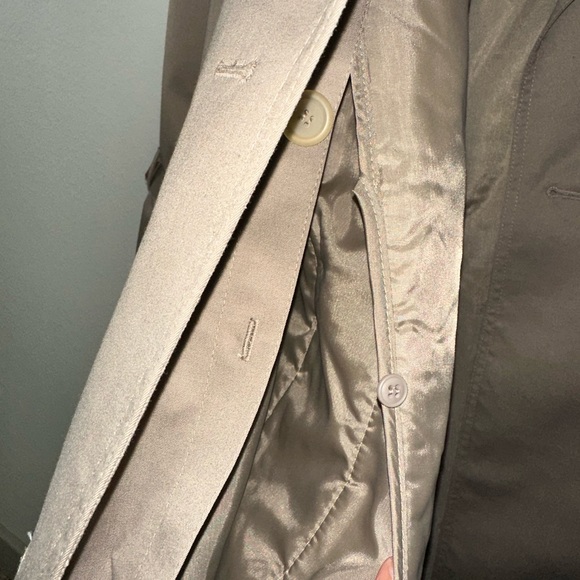 Beige Worthington Trench Coat - Picture 4 of 5